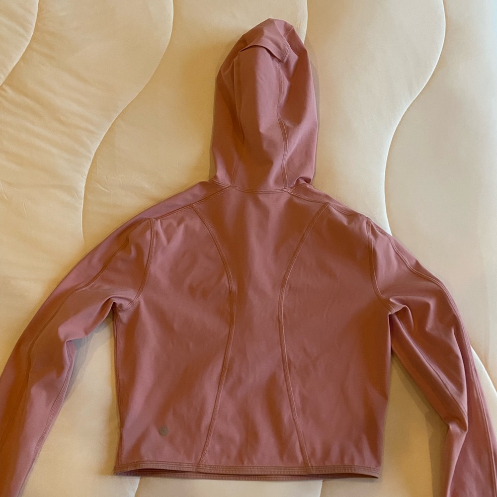 Lululemon cropped quarter zip hoodie